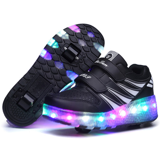 Zapatos LED con Ruedas para Niños - Carga Inalámbrica - Image 16