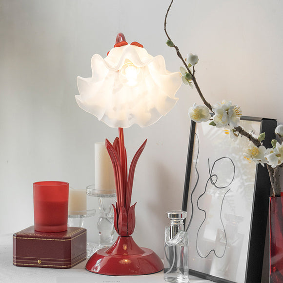 Lámpara de Mesa Floral Decorativa