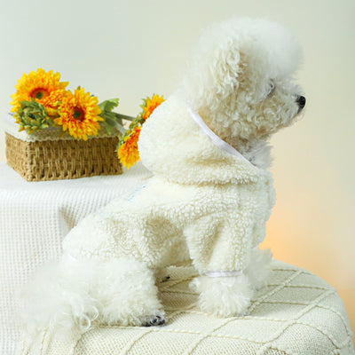 Abrigo Navideño Cálido para Perros y Gatos - Diseño Muñeco de Nieve Esponjoso - Image 3