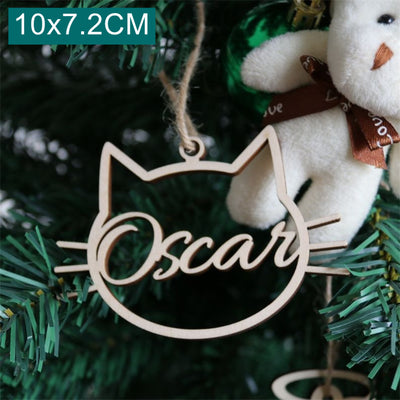 Adorno Navideño de Madera - Árbol Miniatura con Mensaje de Amor - Image 9