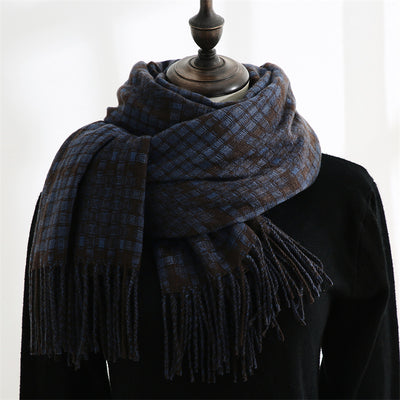 Bufanda de Cachemira Escocesa para Invierno - Cálida y Elegante - Image 2