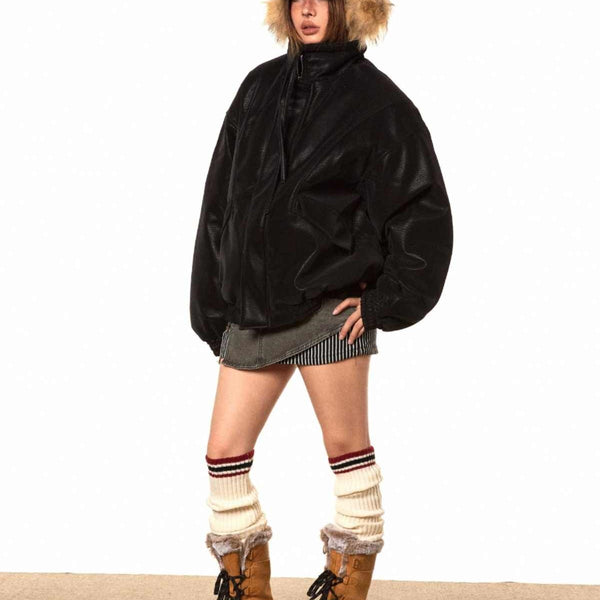 Abrigo Acolchado para Pareja - Diseño Suelto y Cálido para Invierno