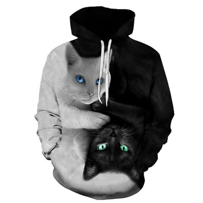 Sudadera Hoodie Impresión 3D Digital para Hombre - Diseño Trendy - Image 13
