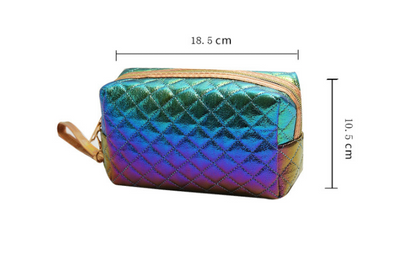 Bolsa de Cosméticos Láser Holográfica para Viajes y Almacenamiento - Image 11