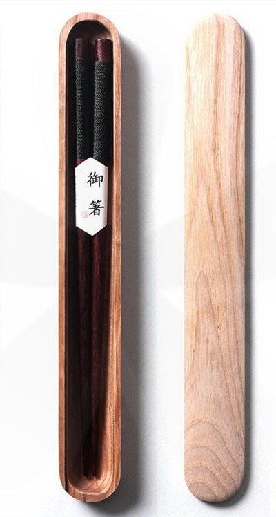 Palillos Japoneses de Madera Lujo Personalizados Punta Afilada - Image 6