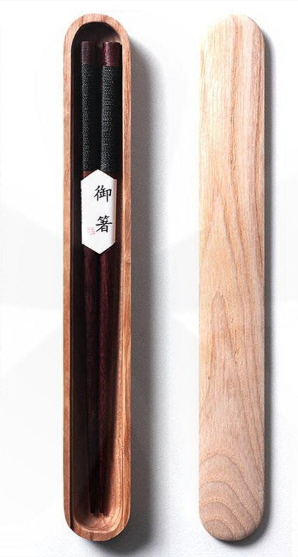 Palillos Japoneses de Madera Lujo Personalizados Punta Afilada - Image 6