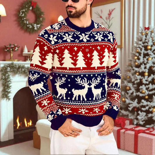 Sudadera Casual para Hombre con Cuello Redondo y Diseño Estampado - Image 3