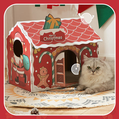 Rascador Navideño para Gatos - Diseño Festivo Limited Edition - Image 4
