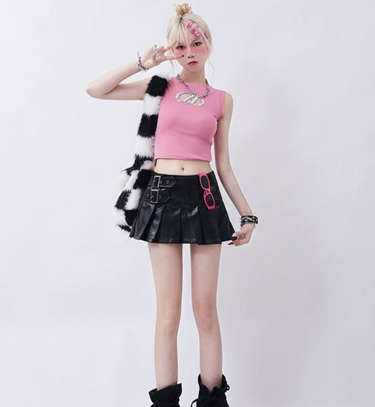 Camiseta Escotada Rosa para Mujer - Estilo Verano - Image 3