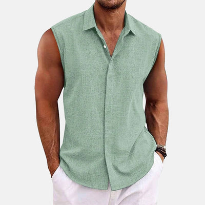 Camisa de Playa con Solapas y Botones - Estilo Summer - Image 5