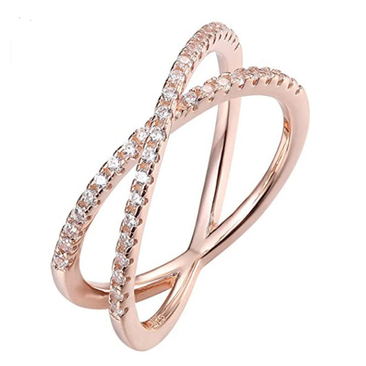 Anillo Vintage Francés Entrecruzado para Mujer - Image 6