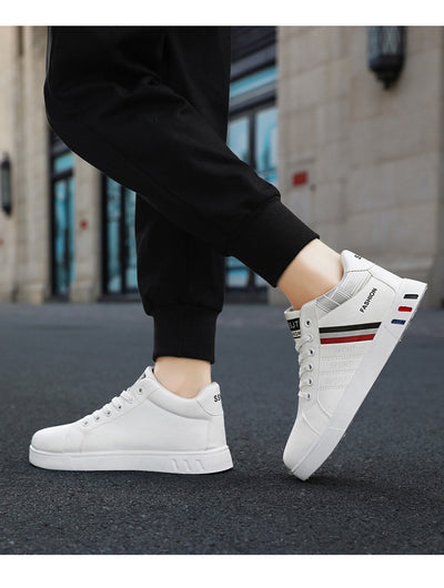 Zapatillas Deportivas Mid-Top para Hombre - Comodidad y Estilo - Image 19