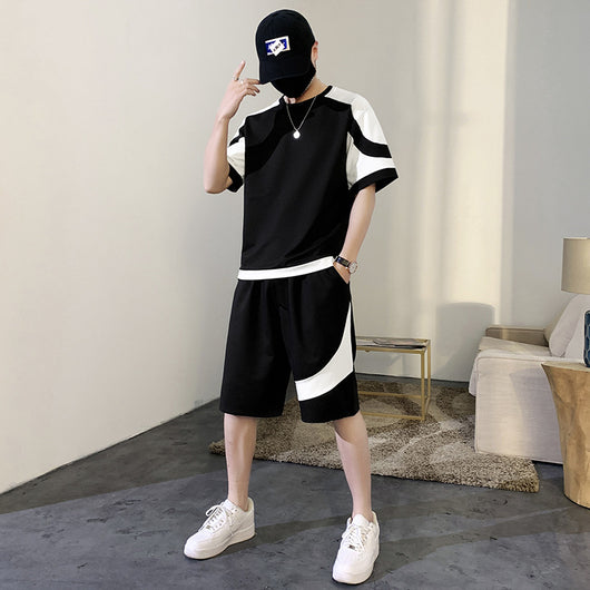 Conjunto Casual de Playera Manga Corta para Hombre - Comodidad Perfecta - Image 3