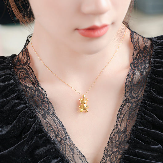 Dije Oso Dorado para Mujer - Image 9