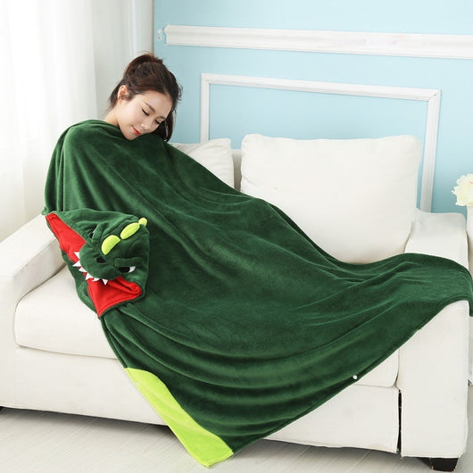 Poncho Manta Térmica Multifuncional - Pijama Cozy para Casa - Image 11