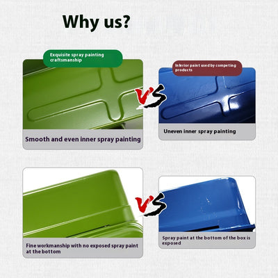 Caja de Herramientas para Camping Outdoor con Compartimentos y Stickers - Image 28