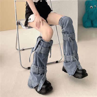Calcetines Jeans Estilo Milenial Cool Girl - Diseño Trendy - Image 7