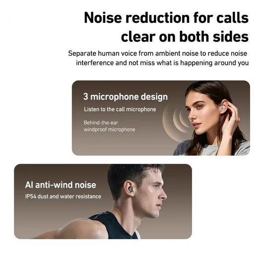 Auriculares Deportivos Inalámbricos con Cancelación de Ruido y Traducción en Tiempo Real - Image 3