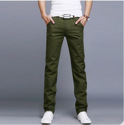 Pantalones de Trabajo Slim Versátiles para Hombre - Todas las Estaciones - Image 9