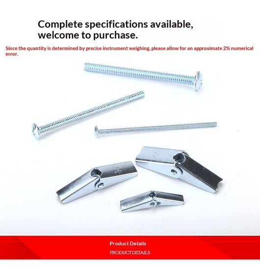Kit Completo de 24 Piezas: Pernos de Expansión y Tornillos de Hierro - Image 9