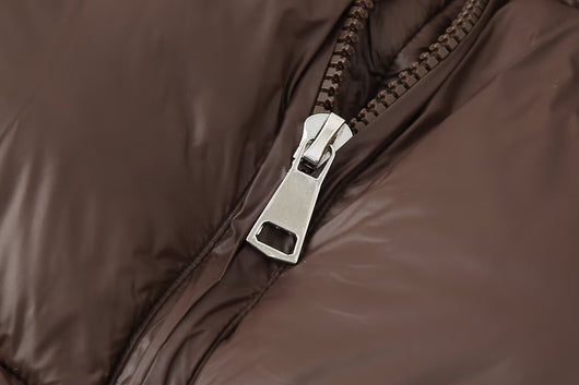 Abrigo de Algodón con Cuello Mao Minimalista y Versátil para Mujer - Image 10