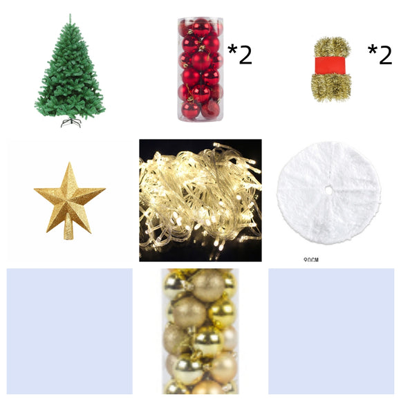 Árbol de Navidad Miniatura Decorativo de Escritorio