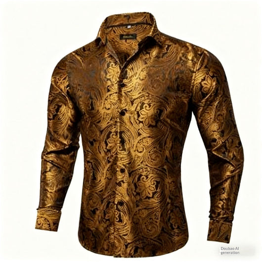 Camisa Casual Deportiva Holgada con Solapa para Hombre - Image 29
