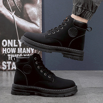 Botas de Invierno para Hombre con Tacón Grueso y Diseño Moderno - Image 13