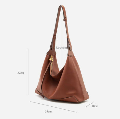 Bolso Hobo Grande MYTASTE - Cartera de Diseñador para Mujer con Correa de Hombro - Image 12