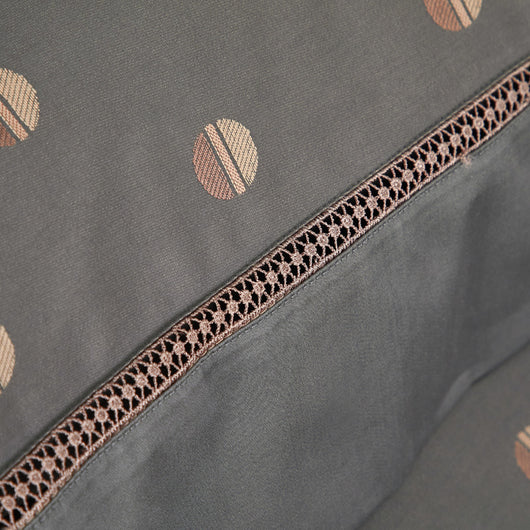 Juego de Cama Algodón Puro Jacquard Europeo 4 Piezas Lujo - Image 4