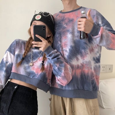Suéter Tie-Dye para Parejas - Diseño Exclusivo para Ella - Image 4