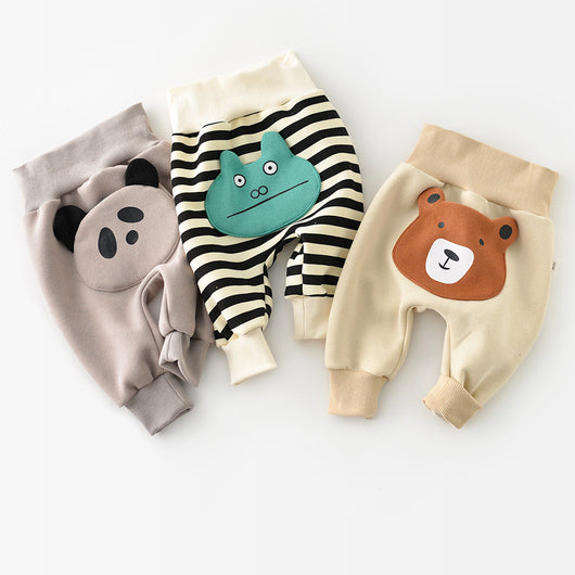 Leggins Tridimensionales de Cintura Alta para Niños y Niñas