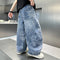 Pantalones Jeans Sueltos Estilo Pu Shuai para Niños - Diseño Trendy y Cómodo