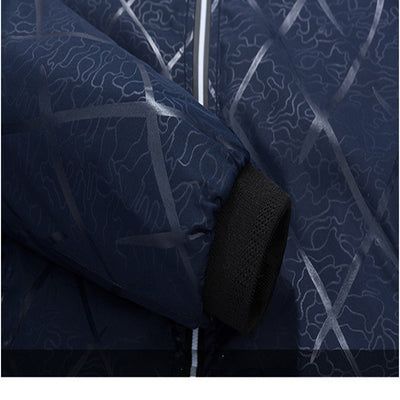 Chaqueta de Béisbol con Cuello Deportivo para Hombre - Colección Otoño - Image 8