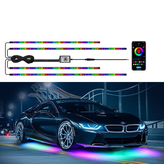 Luz Ambiental RGB para Auto con Control por Voz y 7 Colores - Image 9