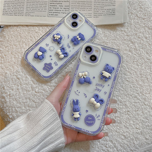 Funda para Celular Oso Cerezo 3D con Diseño Tridimensional - Image 4