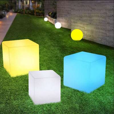 Taburete Cubo LED Luminoso Impermeable - Image 3