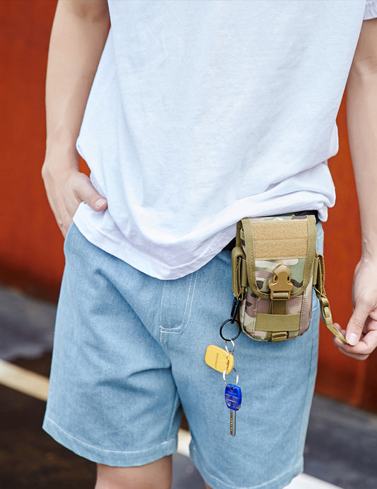 Bolsa Táctica para Celular Camuflaje de Gran Capacidad