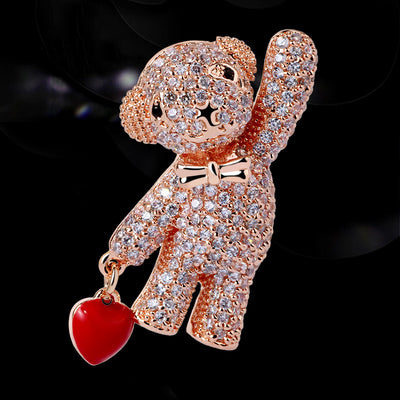 Broche de Diamantes Completos Lujo Versátil - Image 2
