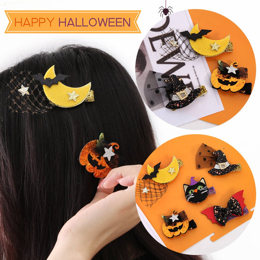 Clip Pumpkin Bow - Pasador Decorativo Calabaza - Image 3