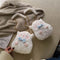 Bolsa Bandolera Peluche Oveja Linda con Cadena