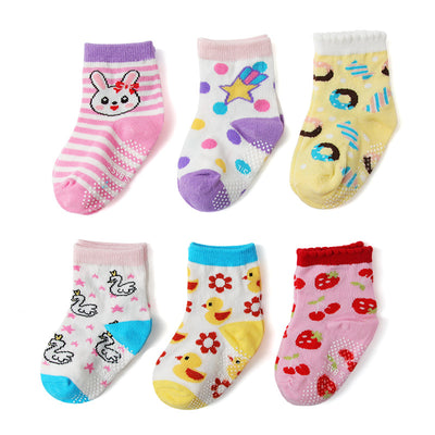 Calcetines Antideslizantes de Algodón con Diseño Infantil - Image 3