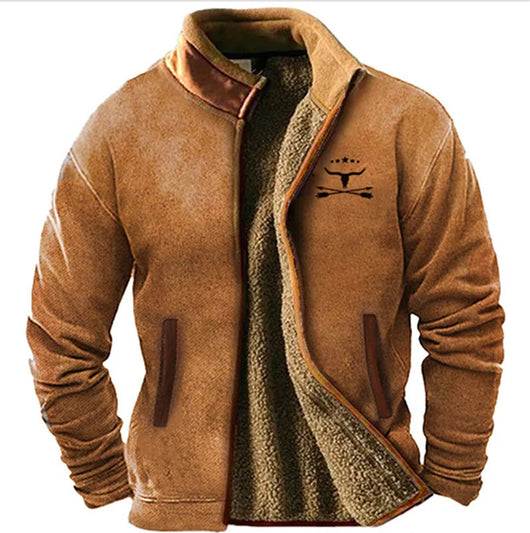 Chaqueta Fleece de Algodón para Hombre - Estilo Moderno y Confortable - Image 17