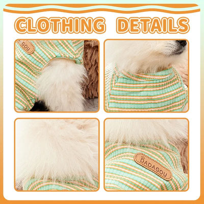 Playera Refrescante para Perros Pequeños - Outfit Primavera Verano Chihuahua Yorkshire - Image 3