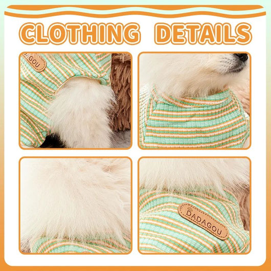 Playera Refrescante para Perros Pequeños - Outfit Primavera Verano Chihuahua Yorkshire - Image 3