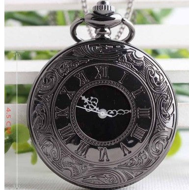 Reloj de Bolsillo Clásico Romano con Doble Carátula - Image 10
