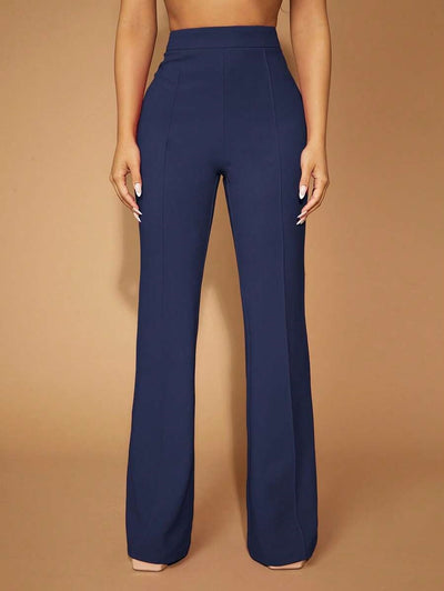 Pantalones de Cintura Alta para Mujer - Elegancia Profesional y Comodidad Diaria - Image 17