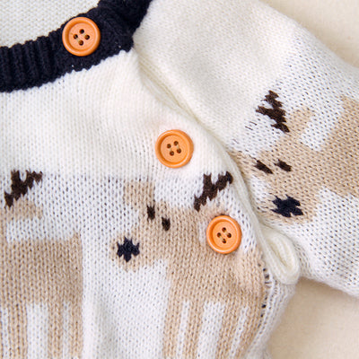Pijama Navideño Infantil con Diseño de Reno - Image 5