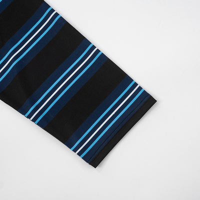 Polo de Rayas Otoñal con Cuello Clásico y Mangas Largas - Image 8