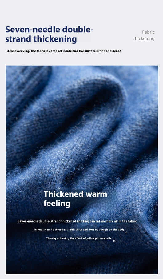 Suéter Tejido para Hombre - Pullover Casual Otoño Invierno - Image 21